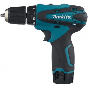 Шуруповерт MAKITA DF330D (Китай) I2В + 2АКБ с фонарем, набором бит, головок, сверл, гибким