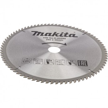 Диск пильный для дерева MAKITA D-65399