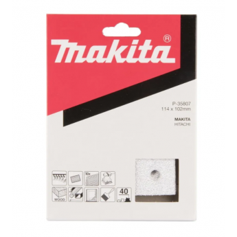 Шлифовальная бумага MAKITA P-35807 93х102 мм K40 белая 10 шт