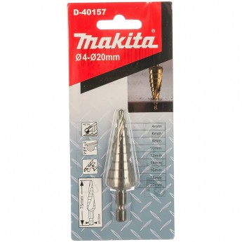 Ступенчатое сверло по металлу MAKITA D-40157