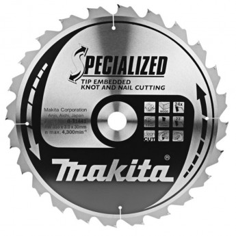 Диск пильный MAKITA для демонтажных работ, 355x30x3/2.2x24T