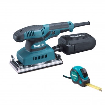 Шлифмашина вибрационная MAKITA BO3710 + Рулетка