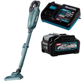 Пылесос аккумуляторный MAKITA CL002G01M101 40В XGT- 1200л/м-210 мбар, акк 4Ач и з/у