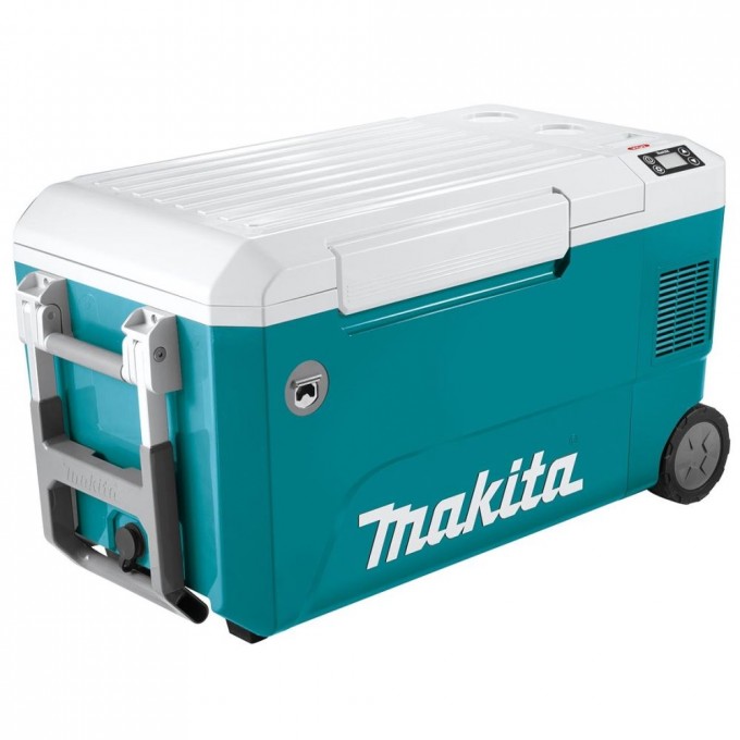 Аккумуляторный холодильник с подогревом MAKITA работа от сети, 50 л CW002GZ01