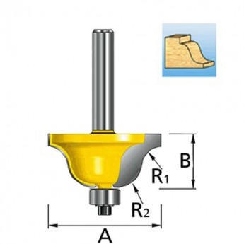 Кромочная фреза MAKITA D-11558