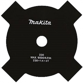 Нож для травы, 4 зуба, d- 230x25,4мм MAKITA DA00000181