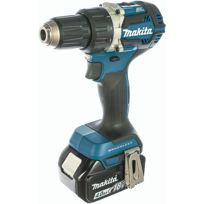 Аккумуляторная дрель-шуруповерт MAKITA LXT BL DDF484RT