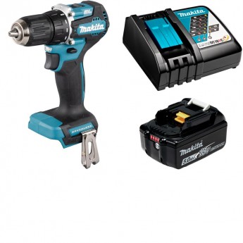 Дрель-шуруповерт аккумуляторная MAKITA DDF487RT акк 5Ач и з/у