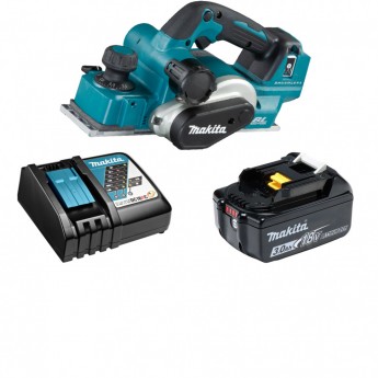 Рубанок аккумуляторный MAKITA DKP181URF 18В LXT, 3Ач и з/у