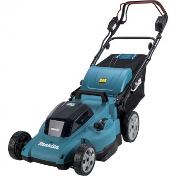 Аккумуляторная газонокосилка Makita, 2x18 В, 48 см, 62 л, без АКБ и ЗУ, DLM481Z