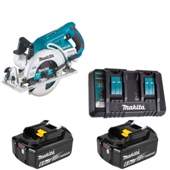 Пила дисковая аккумуляторная MAKITA DRS780PG2