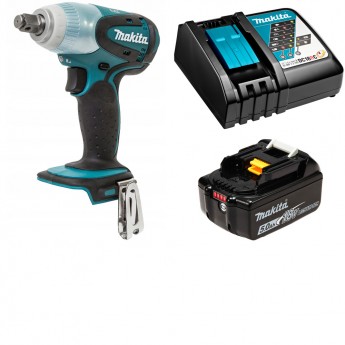 Гайковерт MAKITA DTW251RT аккумуляторный, 5Ач, з/у