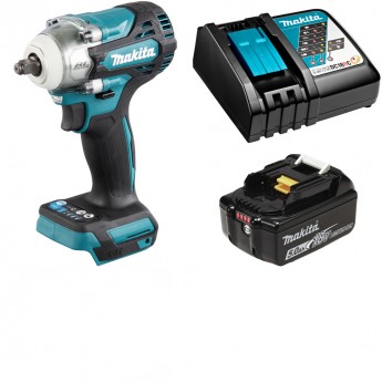 Гайковерт аккумуляторный MAKITA 18В 330Нм - 3/8" Li-Ion 1x5Ач, з/у DTW302RT