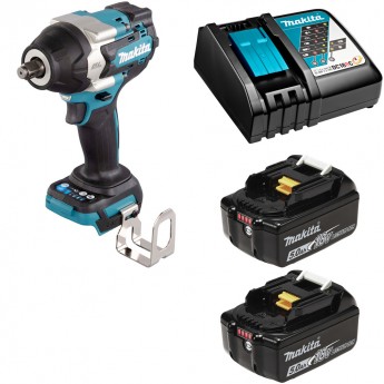 Гайковерт MAKITA DTW700RTE аккумуляторный, акк 2х5Ач и з/у