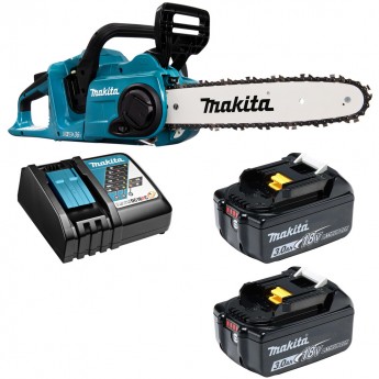 Пила цепная аккумуляторная MAKITA DUC303RF2 30см 36В Li-Ion 2х3Ач