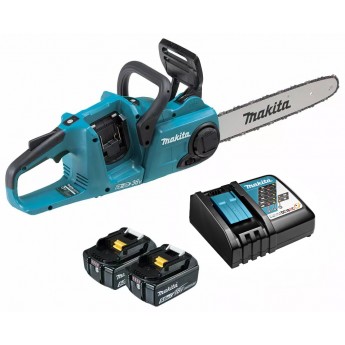 Аккумуляторная цепная пила MAKITA DUC353PT2 (2хАкк 36В 5А*ч + ЗУ)