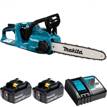 Пила цепная аккумуляторная MAKITA DUC353RG2 35см 36В Li-Ion 2х6Ач