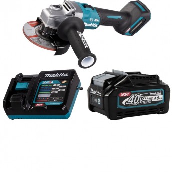 Шлифмашина угловая аккумуляторная MAKITA 40В XGT 125мм 1x4Ач GA005GM101