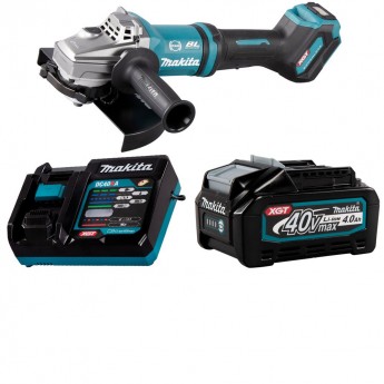 Шлифмашина угловая аккумуляторная MAKITA 40В XGT 230мм 1x4Ач GA038GM101