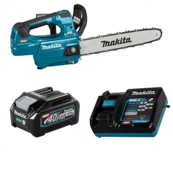 Пила цепная аккумуляторная MAKITA UC004GM101 1400Вт - 35см, XGT 40В, акк 4Ач и з/у