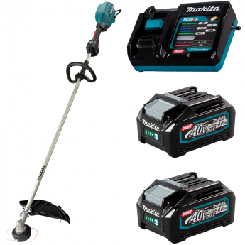 Травокосилка аккумуляторная MAKITA UR007G01M201, 40В, акк 2х4Ач и з/у